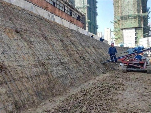 金沙建筑边坡支护